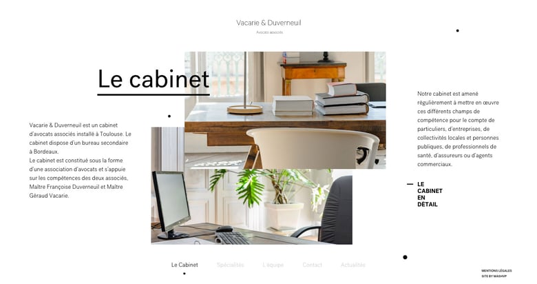 Cabinet d’Avocats Thumbnail Preview