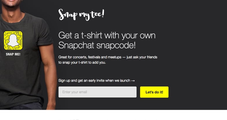 Snap my tee! Thumbnail Preview