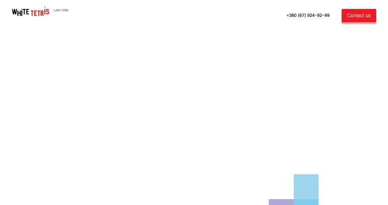 White Tetris Thumbnail Preview