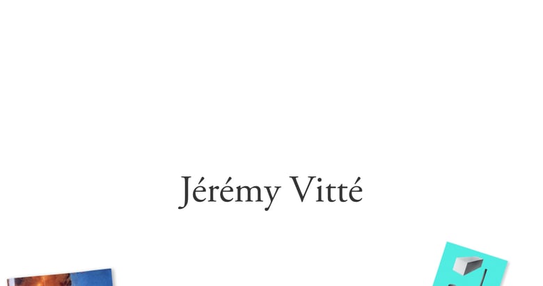 Jérémy Vitté Thumbnail Preview