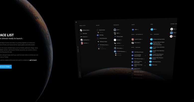 Space List Thumbnail Preview