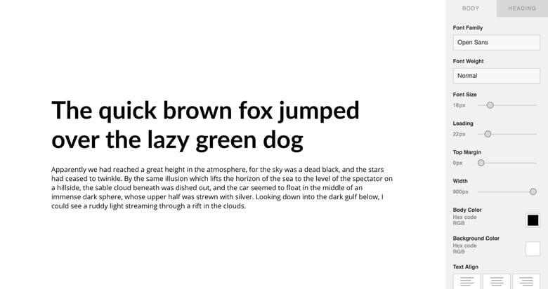 Type Tool Thumbnail Preview