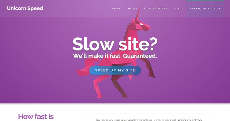 Unicorn Speed Thumbnail Preview