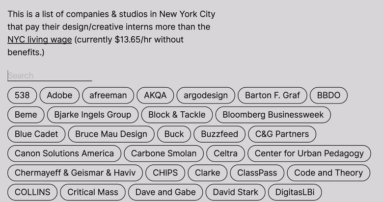 NYC Paid Creative Internships Thumbnail Preview