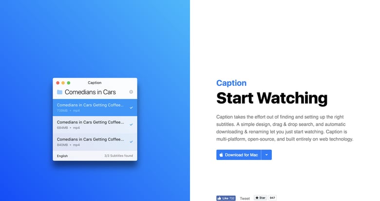 Caption Thumbnail Preview