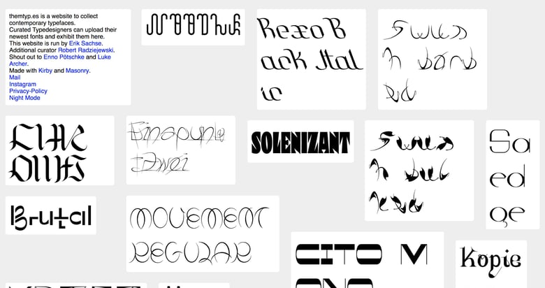 themtyp.es Thumbnail Preview