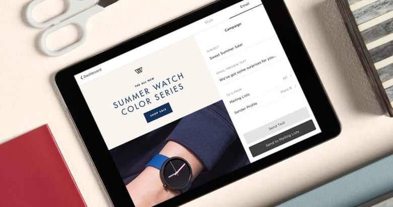 Send your next campaign using Squarespace Email Marketing Tools
