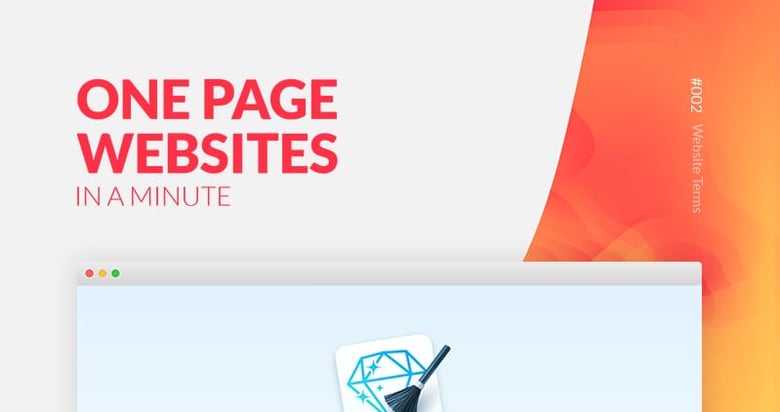 What (exactly) is a One Page website?