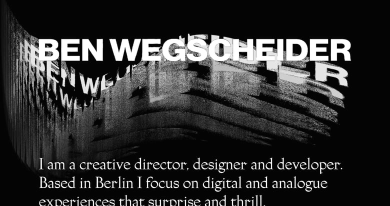 Ben Wegscheider Thumbnail Preview