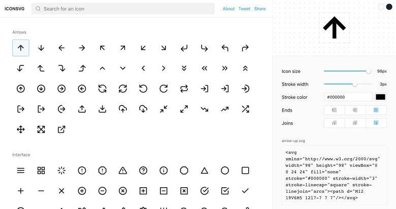 ICONSVG Thumbnail Preview