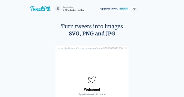 TweetPik Thumbnail Preview