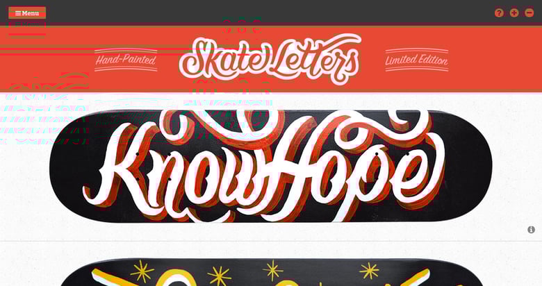 Skate Letters Thumbnail Preview