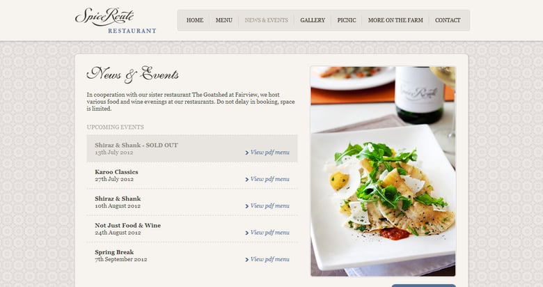 Spice Route Restaurant Thumbnail Preview