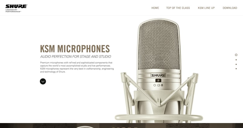 Shure KSM Microphones Thumbnail Preview
