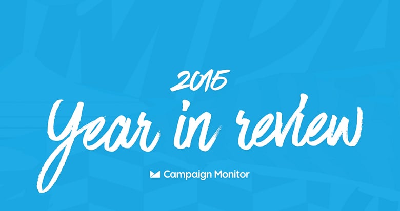 Campaign Monitor 2015 Year in Review Thumbnail Preview