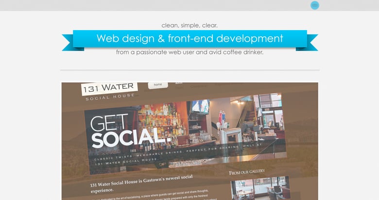 Clean, Simple, Clear. Thumbnail Preview