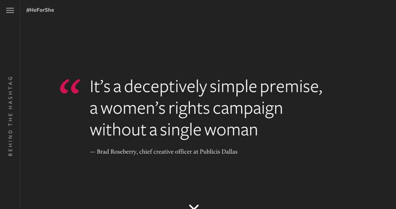 Behind The Hashtag: #HeForShe Thumbnail Preview