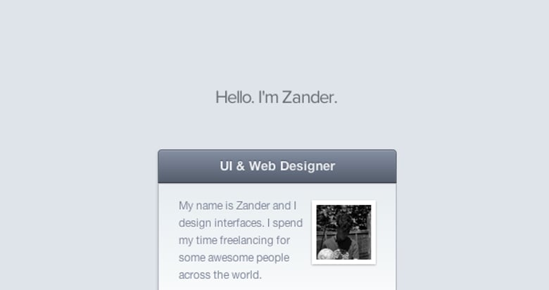 Zander Brade Thumbnail Preview