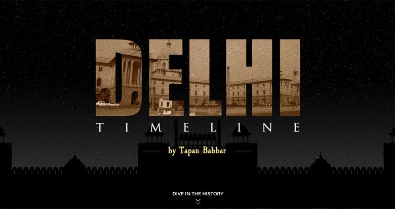 Delhi Timeline Thumbnail Preview