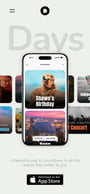 Days App Mobile Preview
