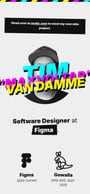 Tim Van Damme Mobile Preview