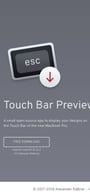 Touch Bar Preview Mobile Preview