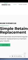 Retainer Club Mobile Preview