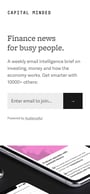 Capital Minded Mobile Preview