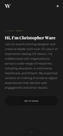 Christopher Ware Mobile Preview