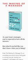 The Making of a Manager Book Mobile Preview