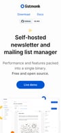 listmonk Mobile Preview