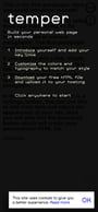 temper Mobile Preview