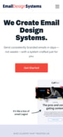 Email Design Systems Mobile Preview