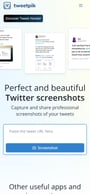 TweetPik Mobile Preview