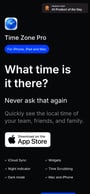 Time Zone Pro Mobile Preview