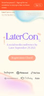 Latercon Mobile Preview