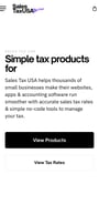 WooCommerce Sales Tax Mobile Preview