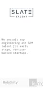 Slate Talent Mobile Preview