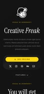 Creative Freak Mobile Preview