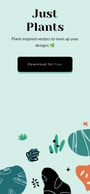 Just Plants Mobile Preview