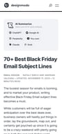 Designmodo Black Friday Mobile Preview