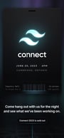 Tailwind Connect 2023 Mobile Preview