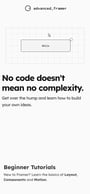 Advanced Framer Course Mobile Preview