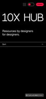10x Designers Mobile Preview