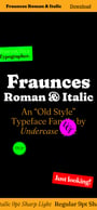 Fraunces by Undercase Type Mobile Preview