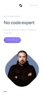 No Code Expert Mobile Preview