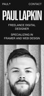 Paul Lapkin Mobile Preview