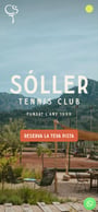 Sóller Tennis Club Mobile Preview