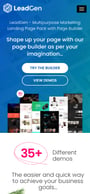 LeadGen Mobile Preview