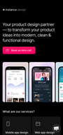 Instance Design Mobile Preview